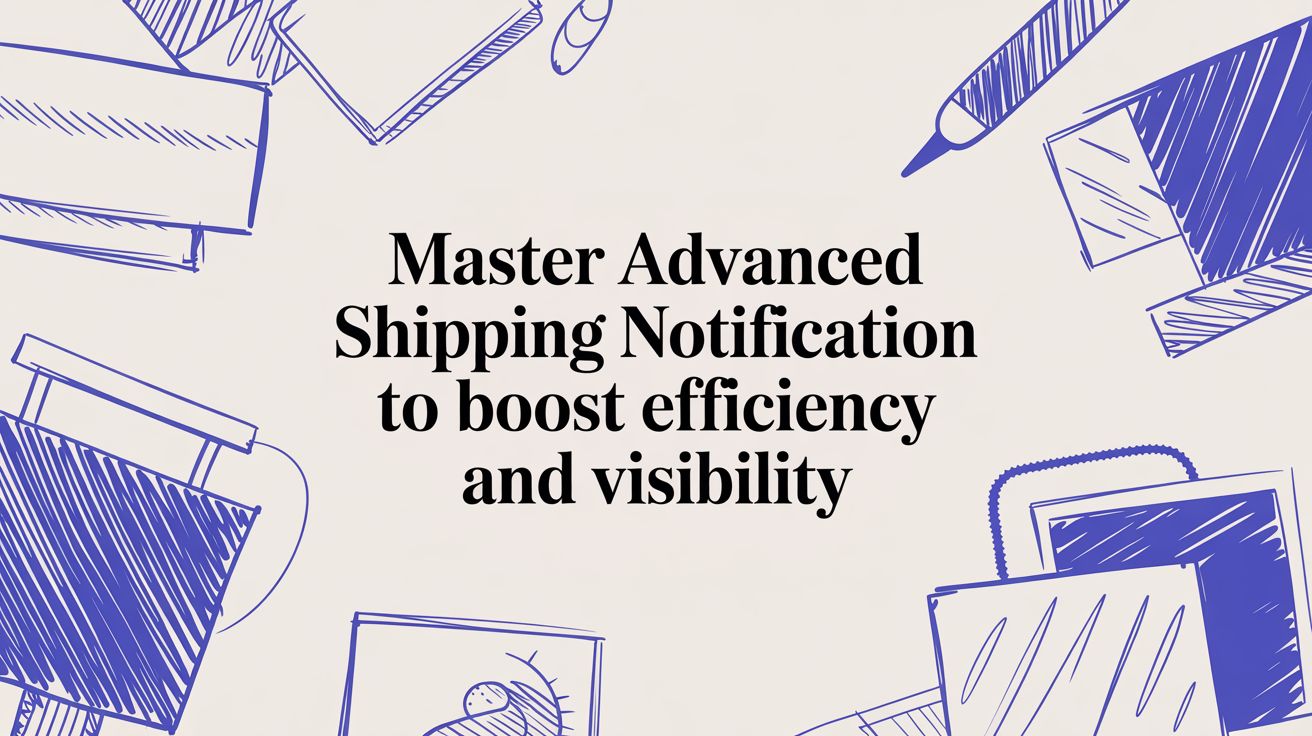 A thumbnail image for Master Advanced Shipping Notification to Boost Efficiency and Visibility