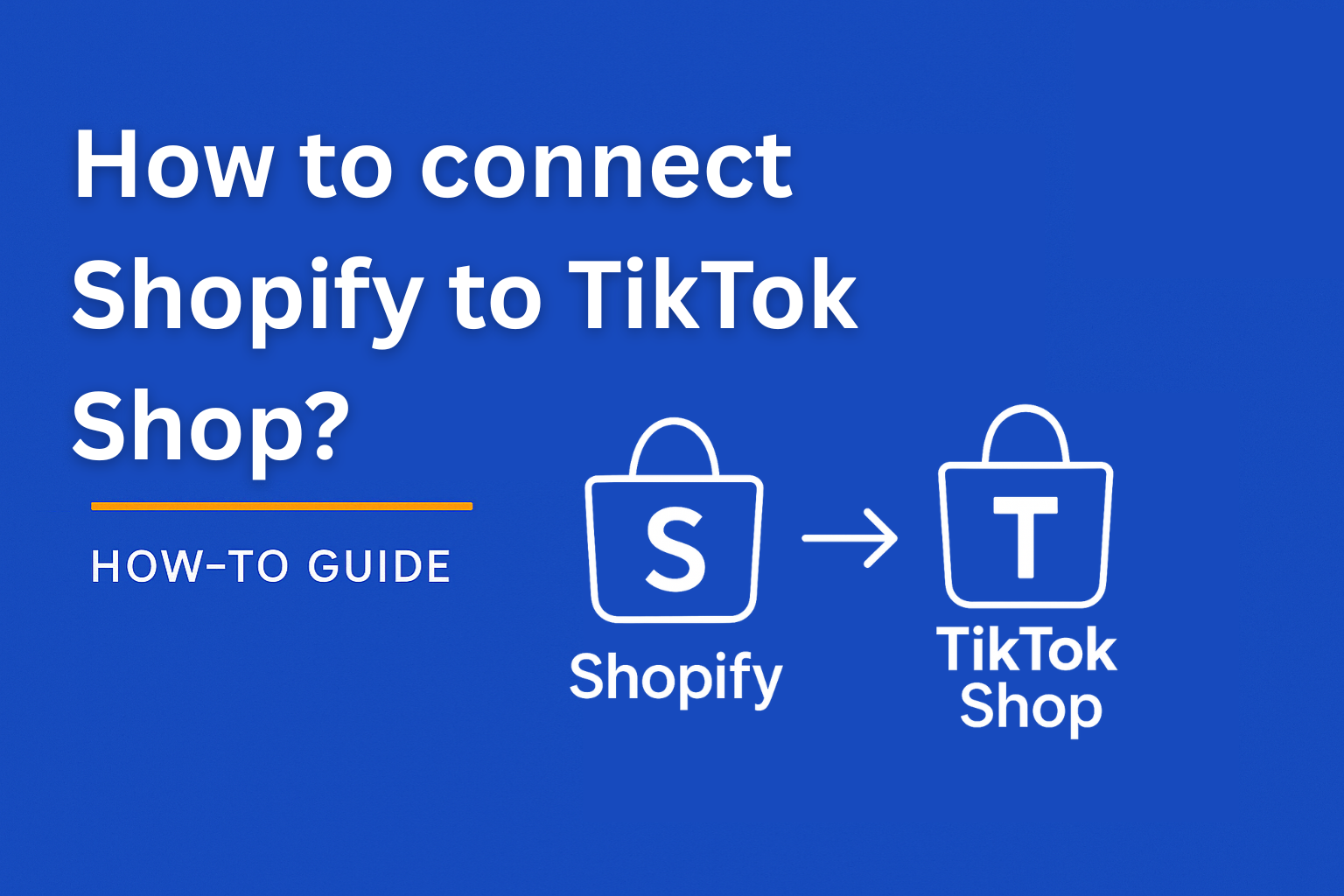 A thumbnail image for How to connect Shopify to TikTok Shop?
