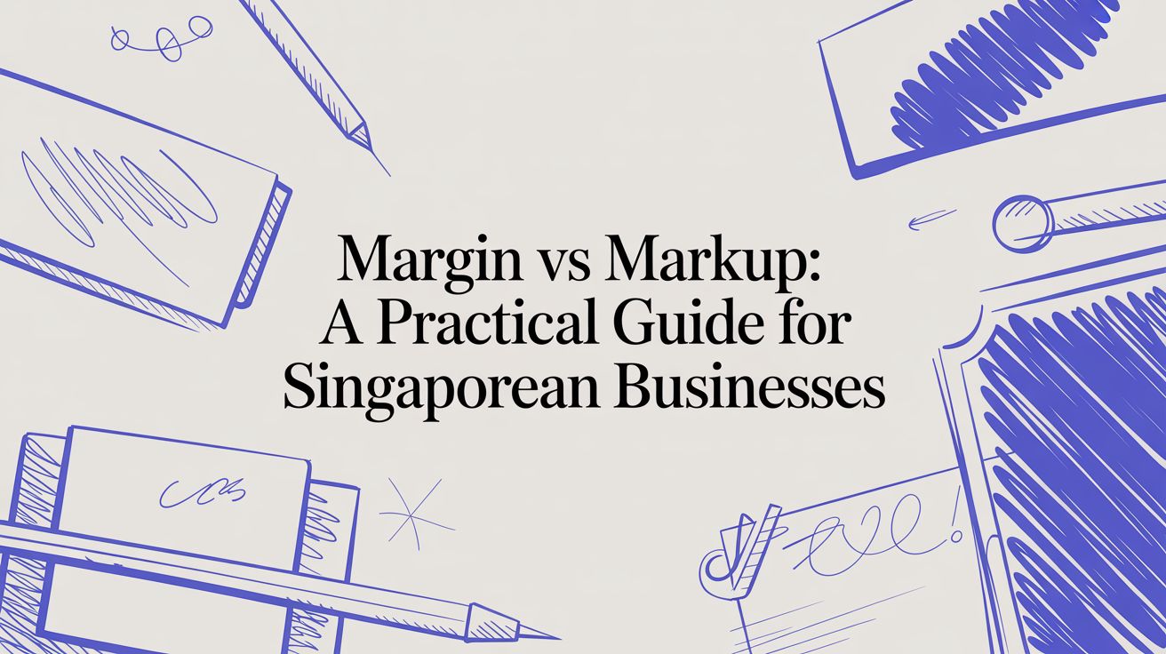 A thumbnail image for Margin vs Markup: A Practical Guide for Singaporean Businesses