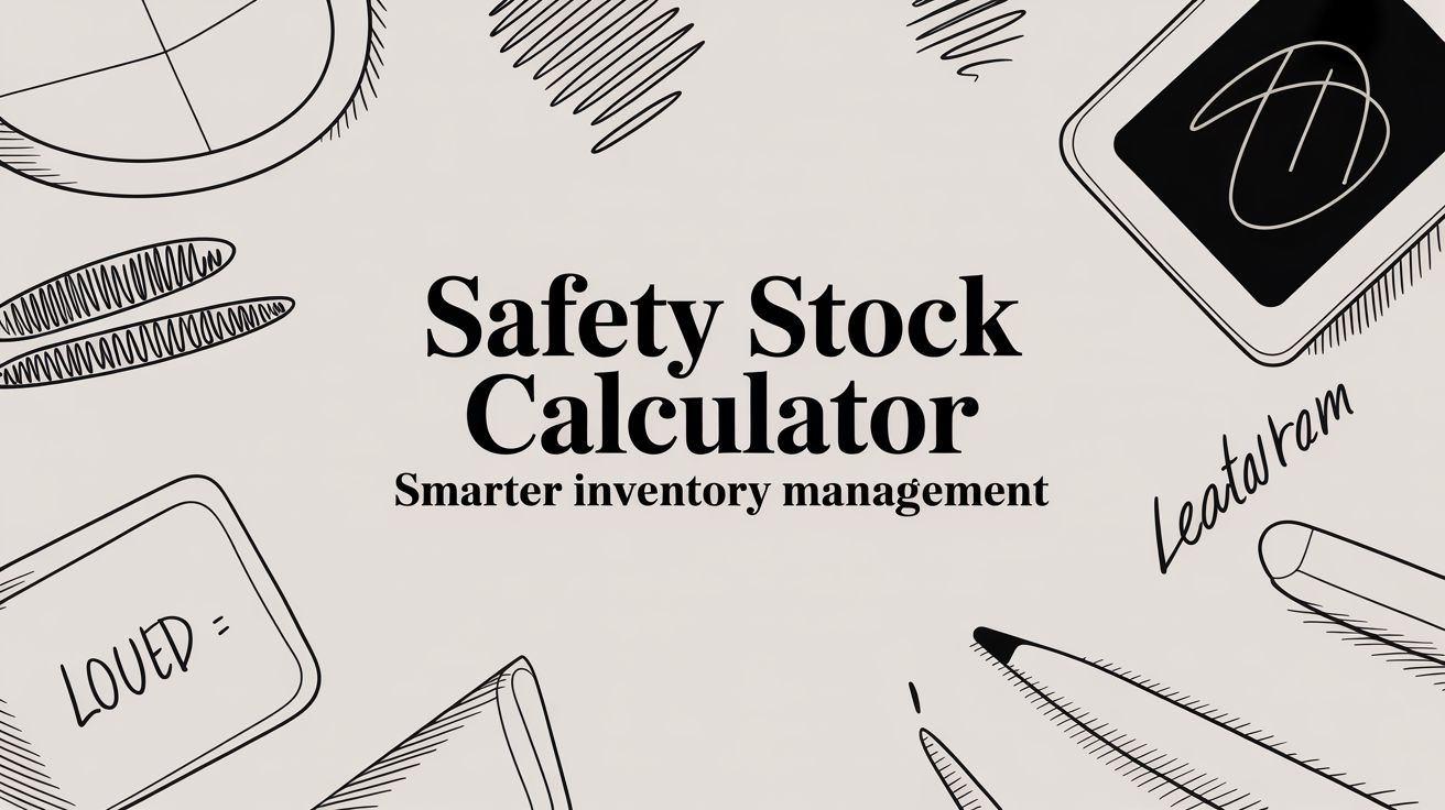 A thumbnail image for Safety Stock Calculator: A Guide to Smarter Inventory Management