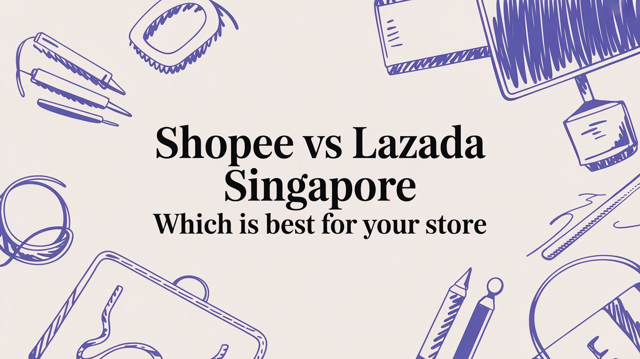 A thumbnail image for Shopee vs Lazada Singapore Which Is Best for Your Store