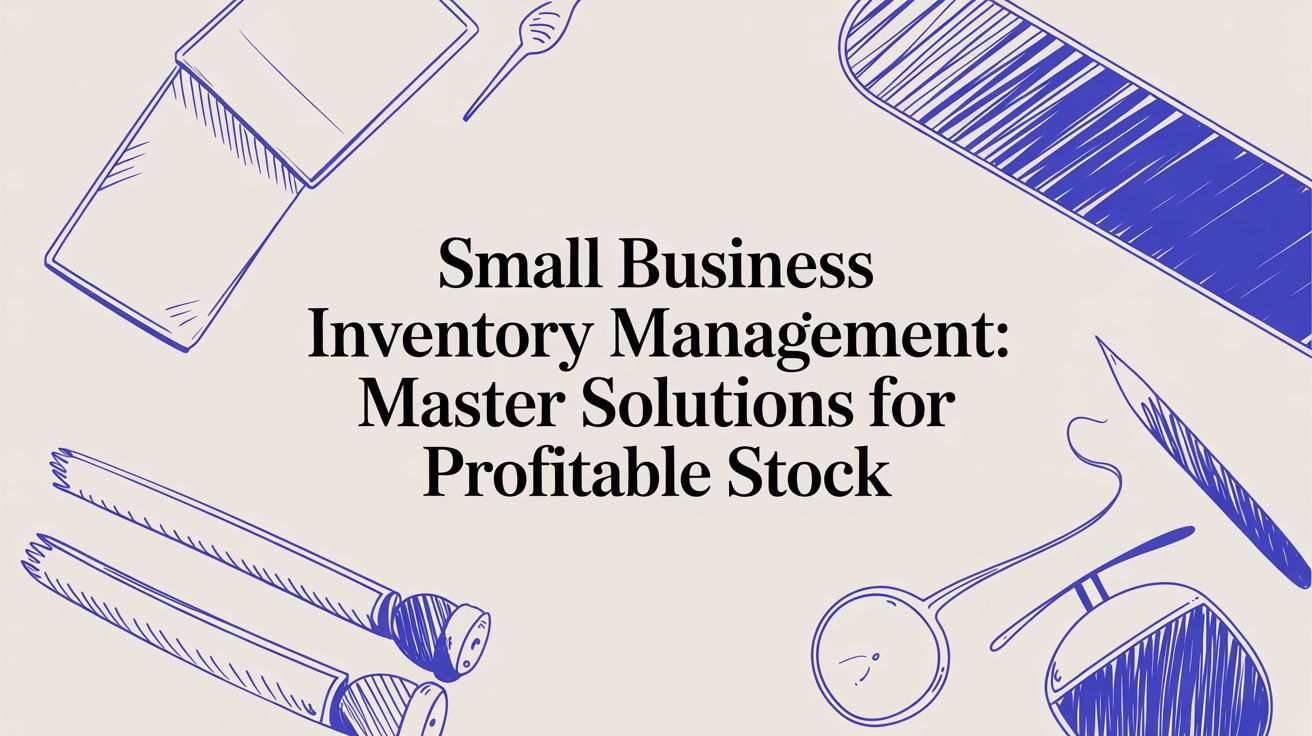 A thumbnail image for Small Business Inventory Management: Master Solutions for Profitable Stock