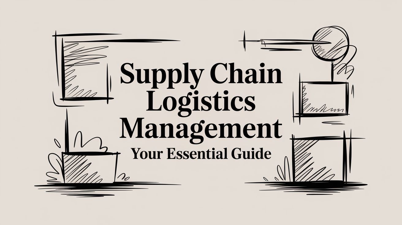 A thumbnail image for Supply Chain Logistics Management Your Essential Guide