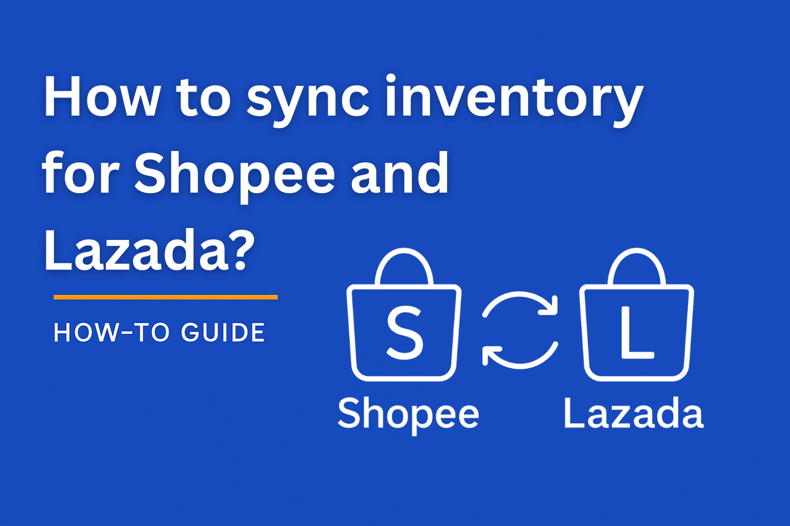 A thumbnail image for How to sync inventory for Shopee and Lazada?